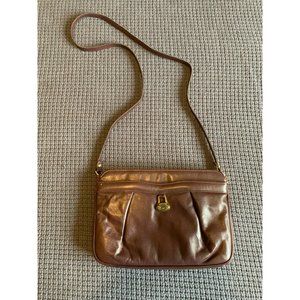 Vintage Etienne Aigner Leather Handbag Burgundy Ox Blood Shoulder Bag Clutch